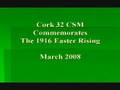 Cork 32CSM Events (2)