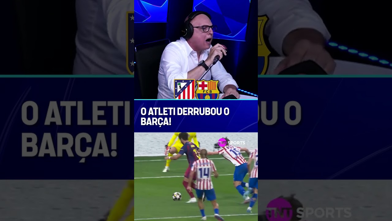 DENTRO DA CABINE COM ANDRE HENNING E A CLASSIFICAÇÃO DO ATLÉTI NA CHAMPIONS CONTRA O BARÇA #shorts