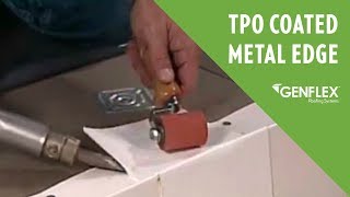 TPO Coated Metal Edge