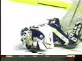 clint malarchuk gets his throat slit by a players skate and bleeds all over the place.