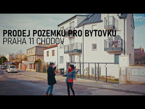 Video Stavební pozemek 372 m2 Praha 11 Chodov s možností přestavby na bytový dům