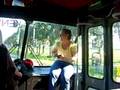 met de bus na combine race emmeloord