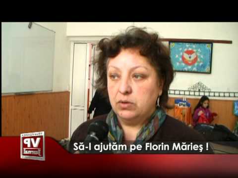Să-l ajutăm pe Florin Mărieş !