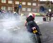 bike drifting @ Ace Cafe  ,London