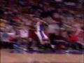 Amare Stoudemire Slams it in Over Bostjan Nachbar