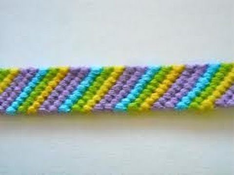 how to easy friendship bracelet patterns