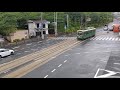 飛鳥山の歩道橋でいつもの撮影地都電７７００形長藤ちゃんとあらん誕生日１０周年記念マーク付が発車しました❗