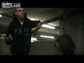 Mall Security guards taking a swing at skaters that were tol