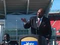 Dr. Marvin McMickle Preaches to a Crowd in Cleveland