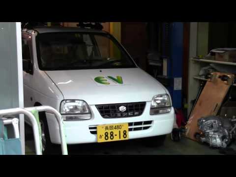 コンバートEV 2013年5月てづくり電気自動車教室 改造電気自動車製作と参加者の感想
