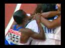 2003.08 Monde 4x100m F (girard,hurtis,felix,arron)