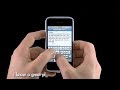 iPhone Texting Speed Test