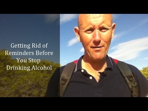 how to get rid alcohol