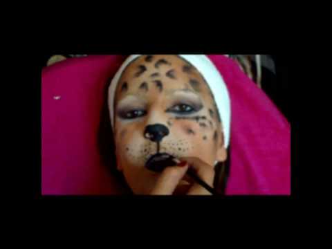 Maquillage enfant-L�opard.