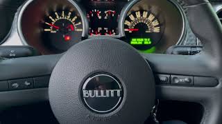 2008 Ford Mustang BULLITT Engine Rev