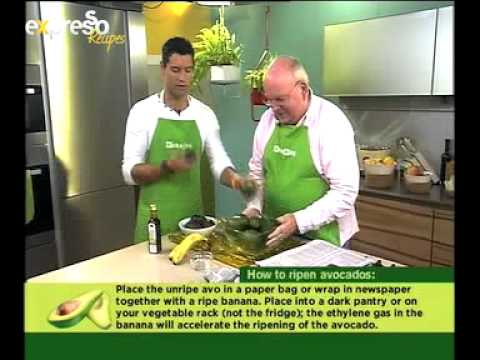 how to fasten the ripe of avocado