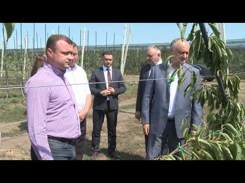 Șeful statului a vizitat comuna Rădeni din raionul Strășeni