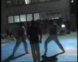 High kick knock-out 