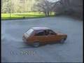 1980 Bugeye Starlet Doing Skids
