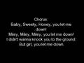 Nicks 3 songs about miley (only lyrics)