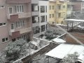 Nazilli'ye kar yağdı, hem de çok yoğun