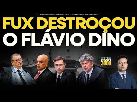 FUX DESTROÇOU O FLÁVIO DINO
