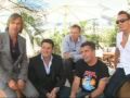 Sarah Mills talks to  at Cannes