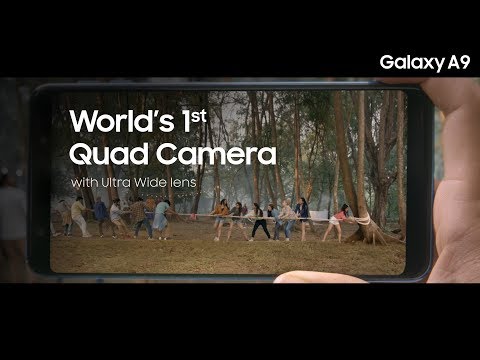 Samsung-Galaxy A9 | World’s 1st Quad Camera with Ultra Wide lens