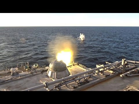 Испытания большого десантного корабля «Иван Грен» в Балтийске