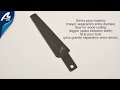 Miniature vidéo Outillage pour maquette : ensemble de micro scies