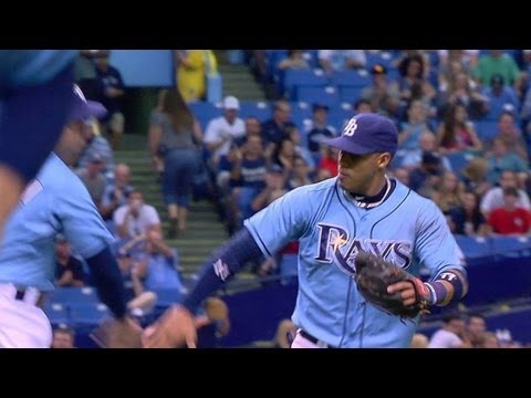 Video: Escobar, Loney combine for slick double play