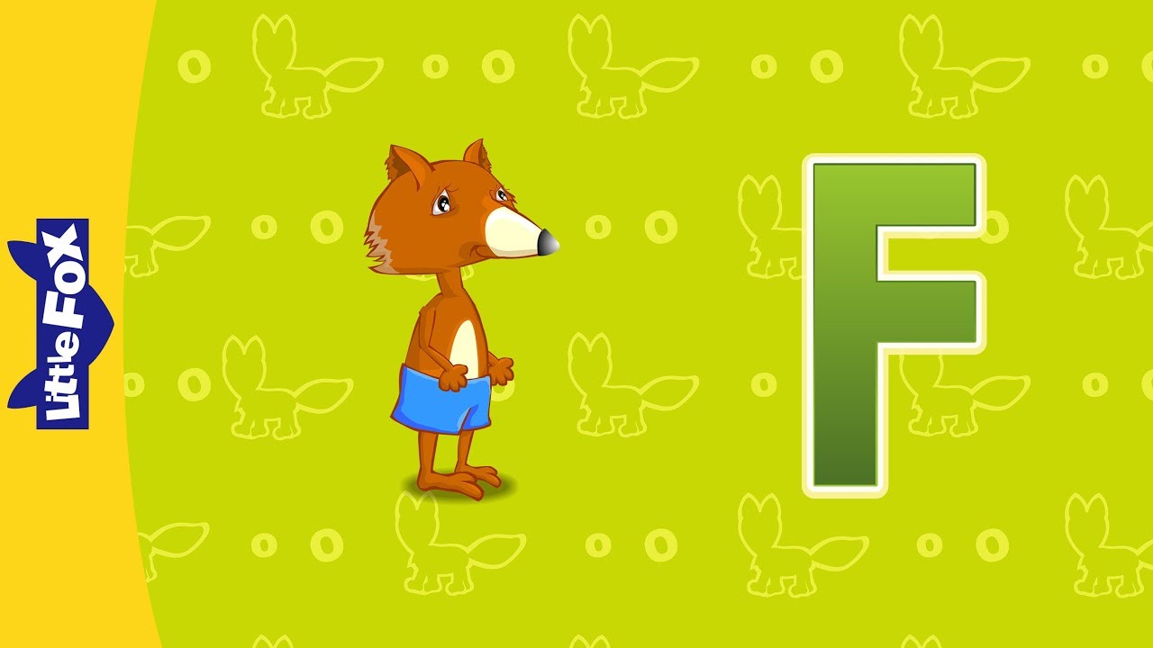 Letter F | Phonics Songs | Little Fox | Animated Songs for Kids