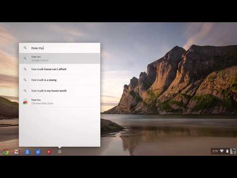 quick search - To learn the quickest way to do a search on your Chromebook from the Apps Launcher (and learn other shortcuts), visit http://goo.gl/8ag79r.