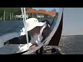 Sailing a Com-Pac Picnic Cat on Lemon Bay, FL Sailing a Com-Pac Picnic Cat on Lemon Bay, FL