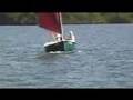 Sailing a Com-Pac Picnic Cat on Lemon Bay, FL