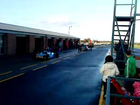 Races cars at croft on tees Darlington