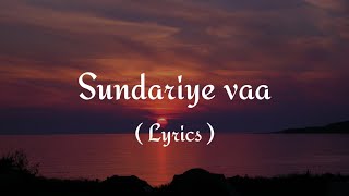 Sundariye vaa Lyrics  Song by Franco  Malayalam Al
