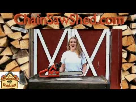 how to measure a bar on a chainsaw