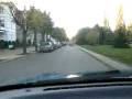Autofahrt zur ( an der ) Promenade von Świnoujście   (Swinemünde )