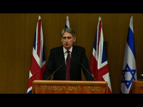 UK's Hammond: cycle of violence 'triggered by Hamas'