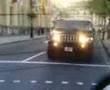 HUMMER H2 CRUISING DOWN THE STREETS OF LONDON.