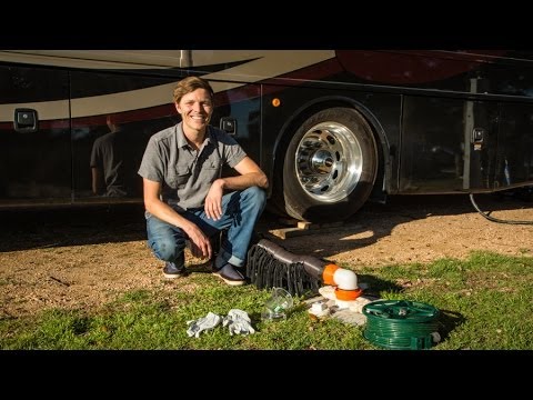 how to drain rv tanks