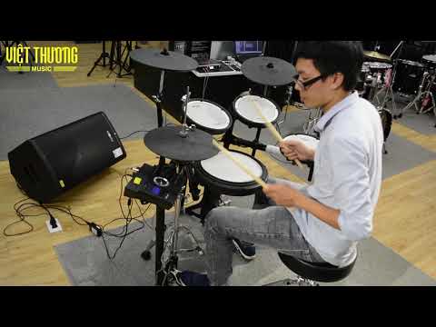Demo sound bộ tiếng trống điện Roland TD-17KVX