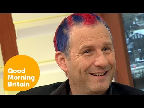 Adam Hills Reveals His Union Jack Hair In Support Of Team GB! | Good Morning Britain