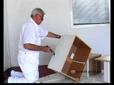 how to paint a laminate furniture