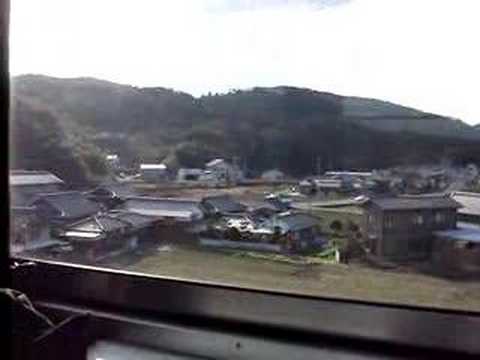 2008.01.14 キハ58系普通列車で、黒川駅発車。