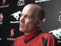 here's calgary stampeders head coach tom higgins' press conference to announce the firing of defensive co-ordinator denny creehan. stamps insider video by michael petrie.