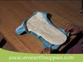 Inserting a Quick-Dry Pad