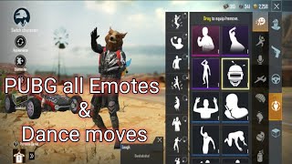 PUBG all Emotes and Dance movesSeason 1-13PUBG Mob