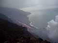 Stromboli 2007 03 03 - La colata di Iddu